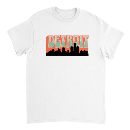 Retro skyline Crewneck T-shirt