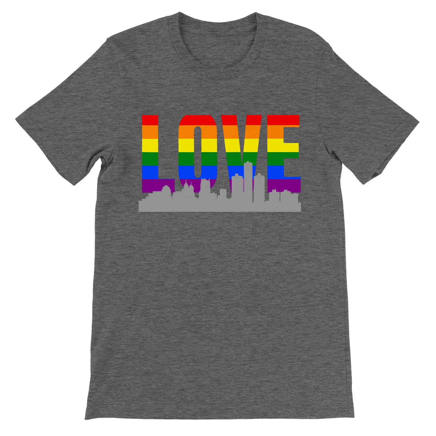 Detroit Pride Crewneck T-shirt