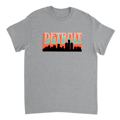 Retro skyline Crewneck T-shirt