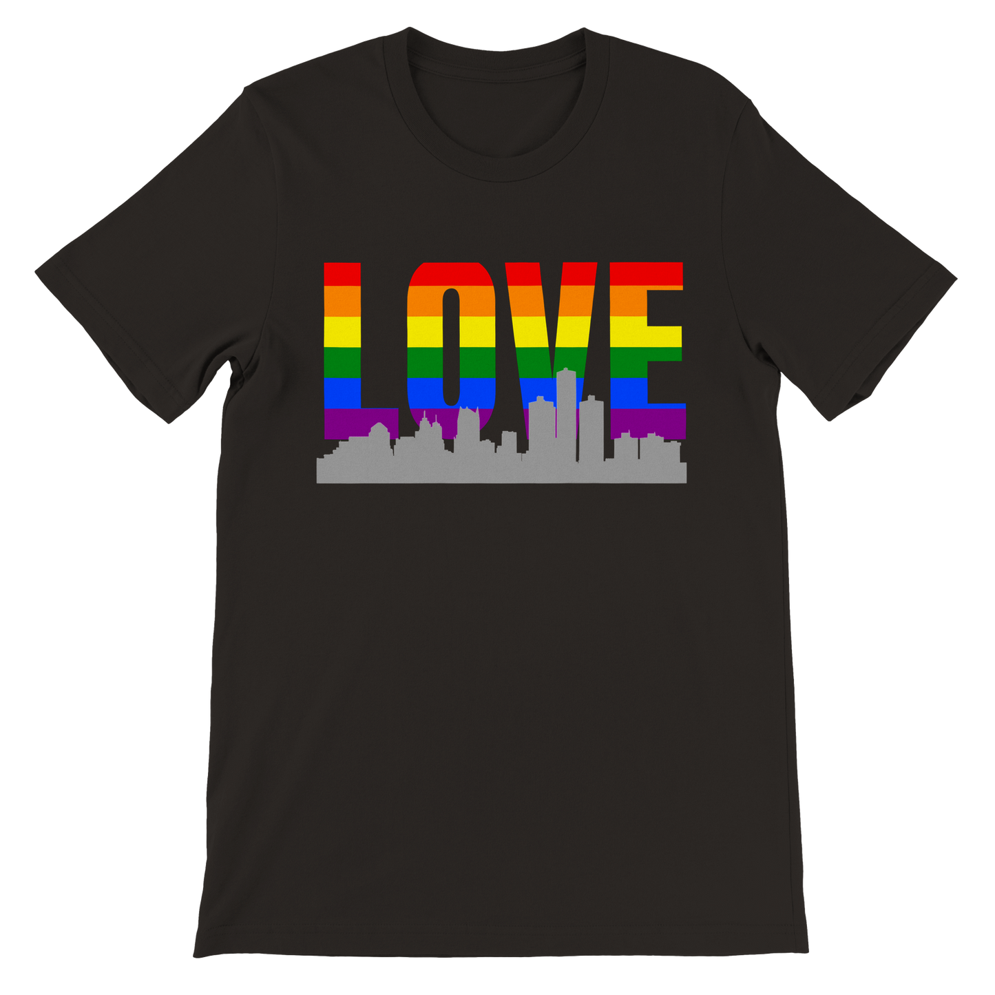 Detroit Pride Crewneck T-shirt